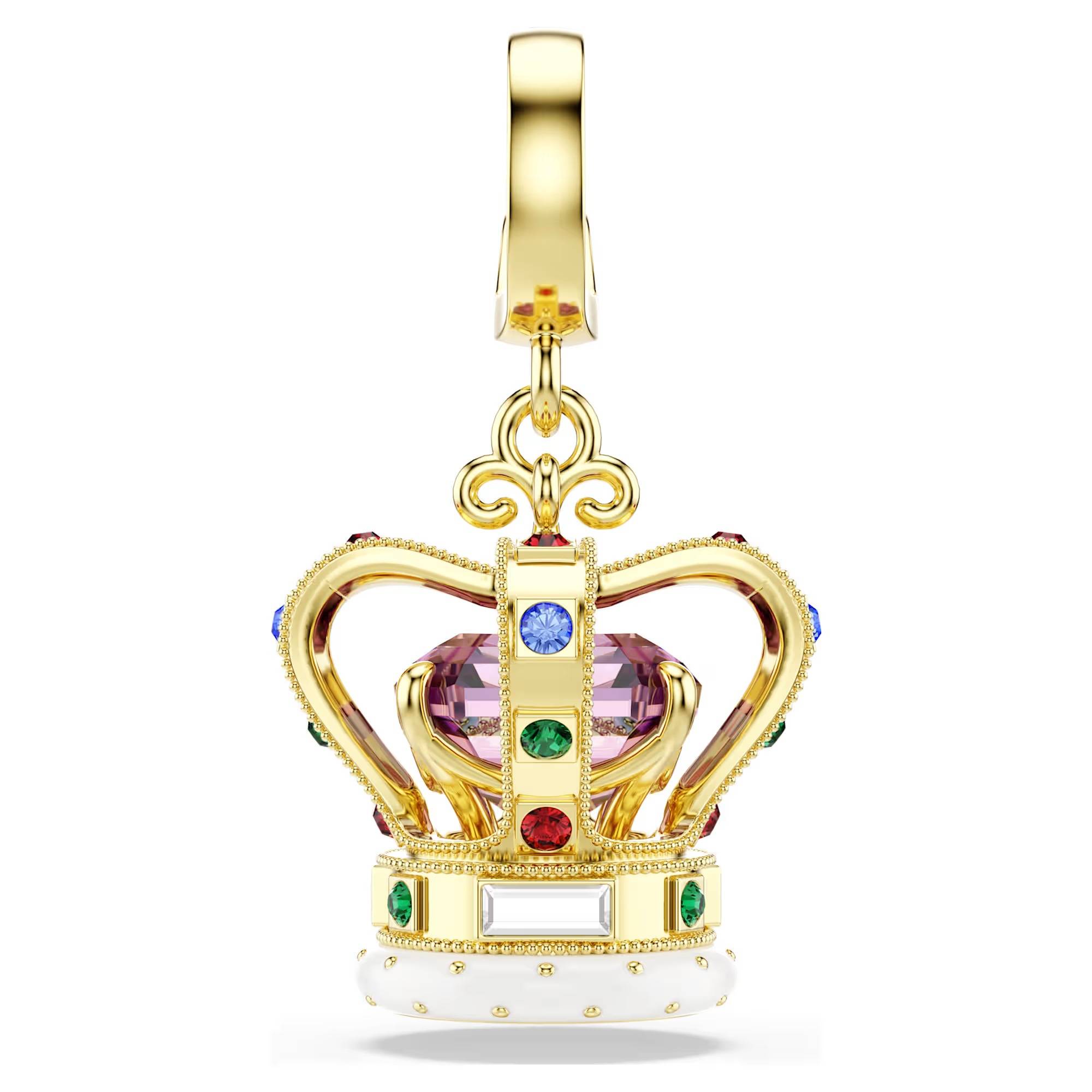56039 Charm Swarovski Minions Crown - immagine 1