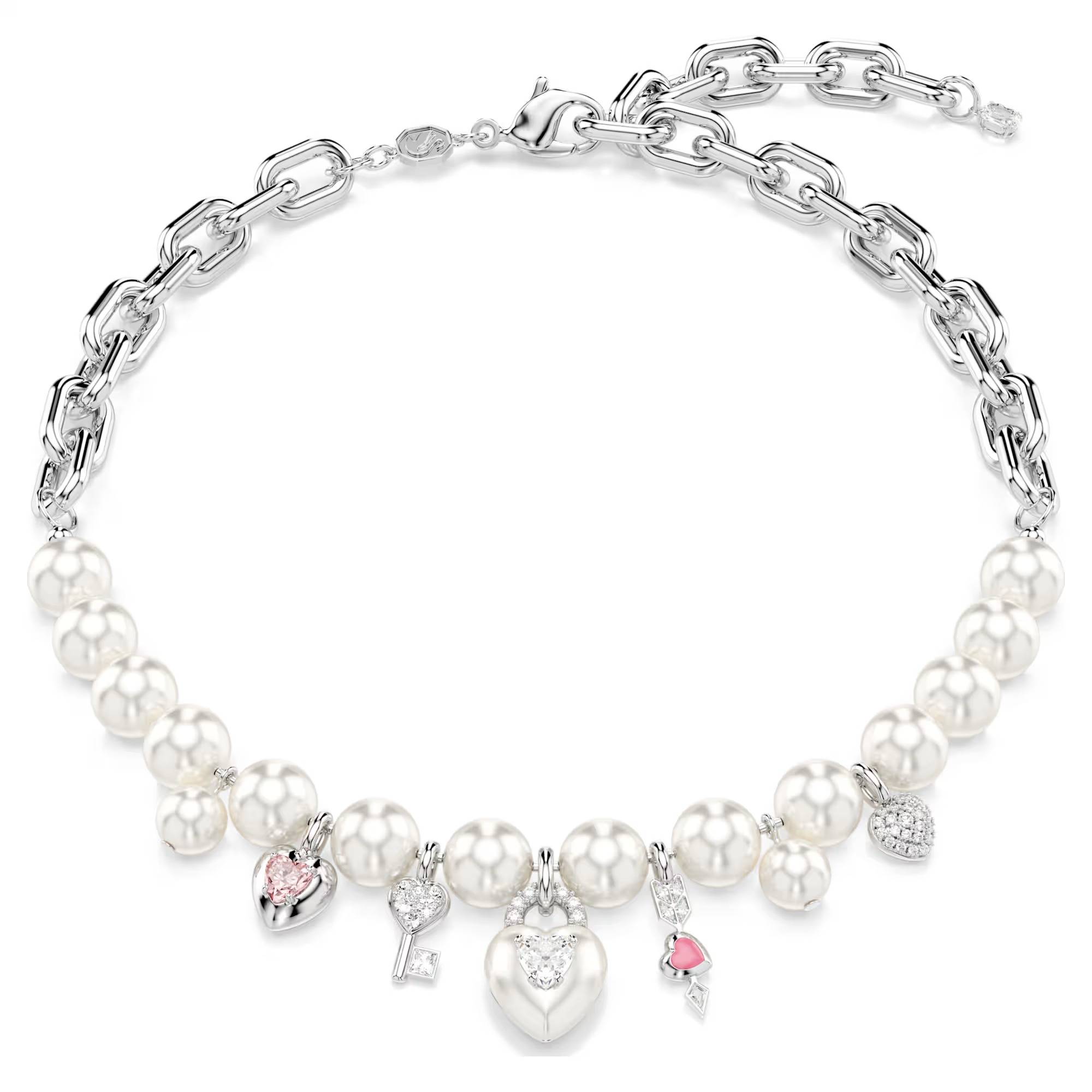 56046 Collana Swarovski Idyllia Perle con Charm - immagine 1