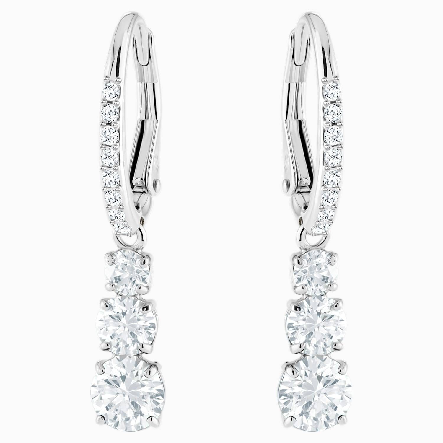 23830 Orecchini Swarovski Stilla Attract Trilogy Round - immagine 1
