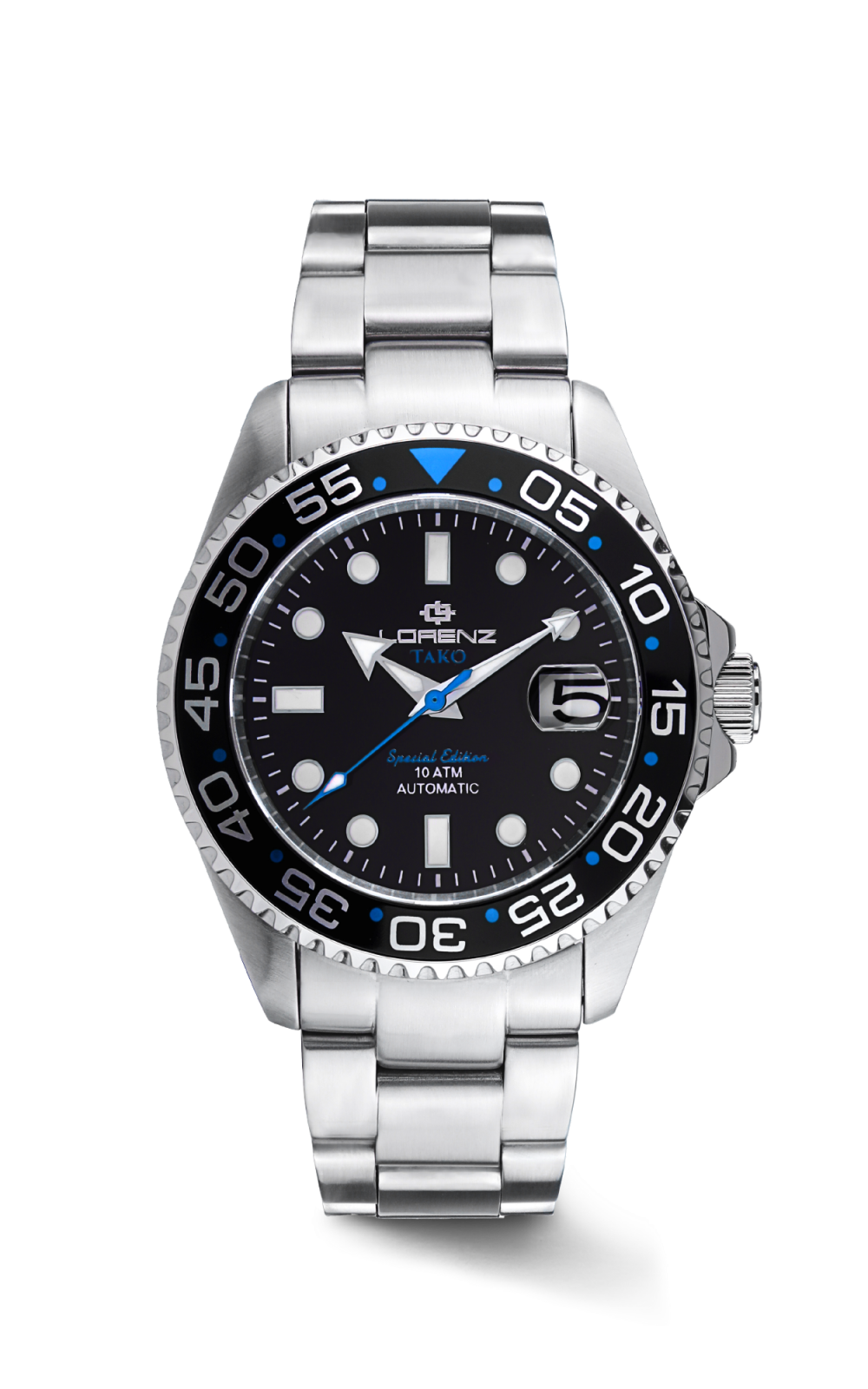 37861 Orologio Lorenz Tako Special Nero Azzurro - immagine 1
