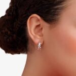 Orecchini Dodo Hoop Cuore Argento - immagine 2