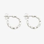 Orecchini Dodo Hoop Cuore Argento - immagine 3