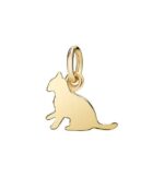 Ciondolo Dodo Gatto Oro Giallo - immagine 2