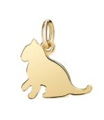 Ciondolo Dodo Gatto Oro Giallo - immagine 3