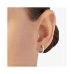 Orecchini Dodo Hoop Granelli Argento - immagine 2