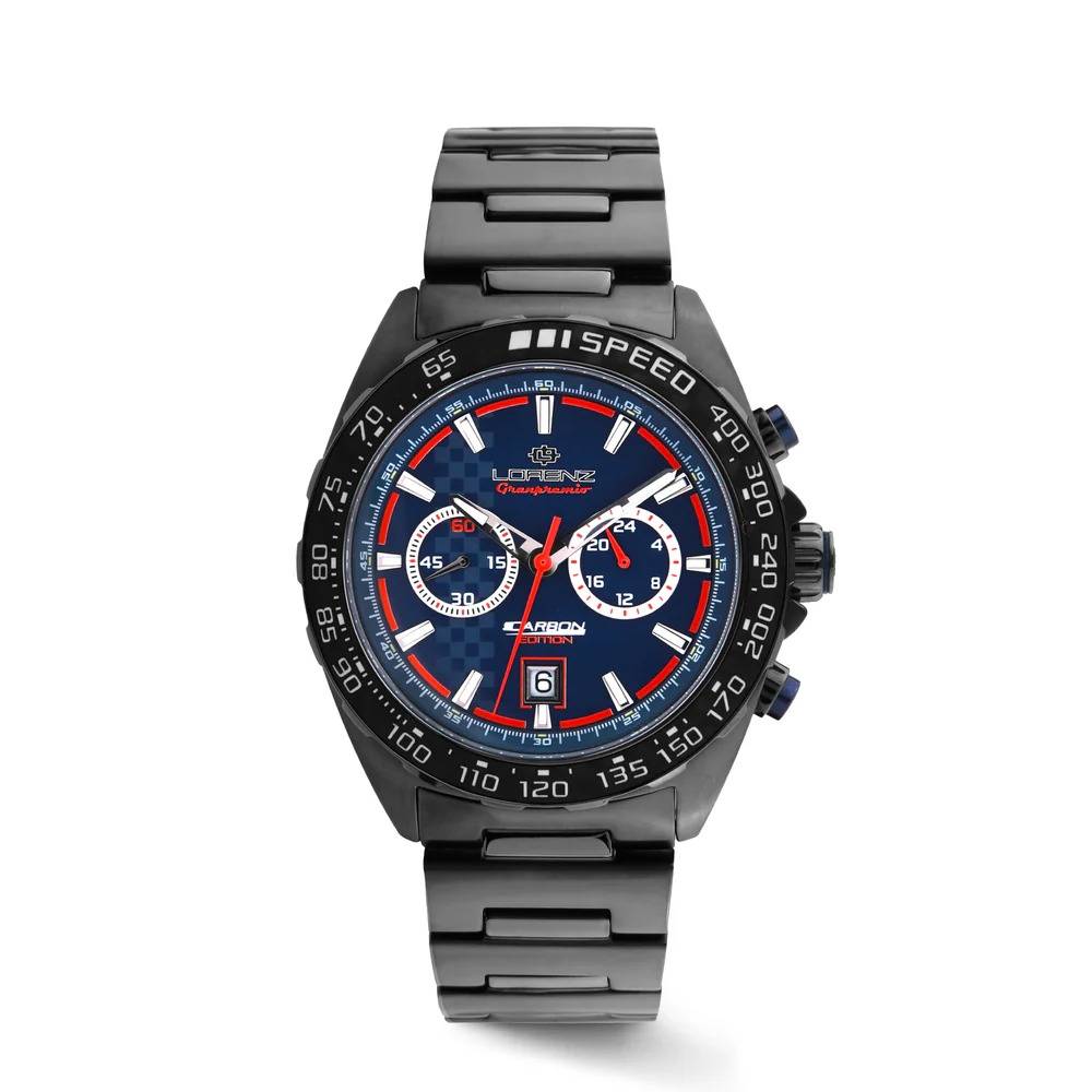 56205 Orologio Lorenz Granpremio Carbon Cronografo - immagine 1