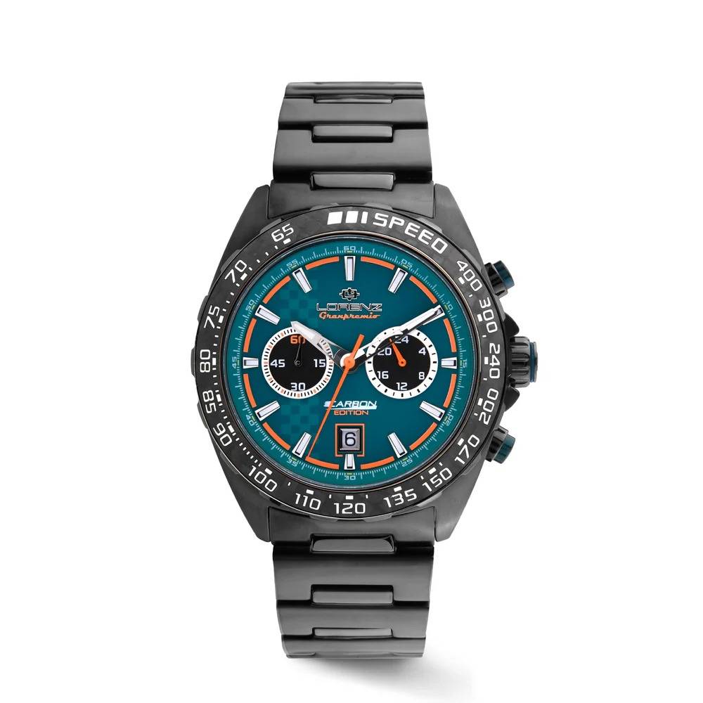 56213 Orologio Lorenz Granpremio Carbon Cronografo - immagine 1