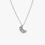 Collana Pandora Luna Crescente Luminosa