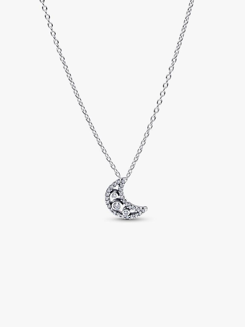 56238 Collana Pandora Luna Crescente Luminosa - immagine 1