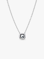 Collana Pandora Punto Luce Quadrato Pavè - immagine 2