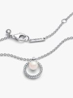 Collana Pandora  con Perla d’Acqua Dolce Coltivata e Pavè