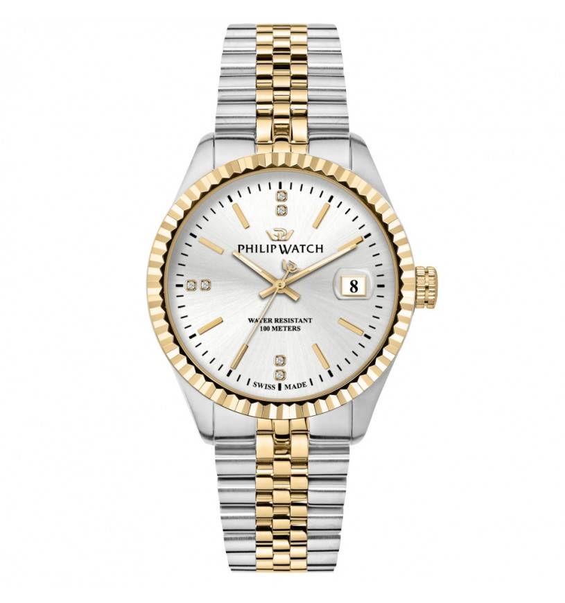 25110 Orologio Philip Watch Caribe 39mm Diamanti - immagine 1