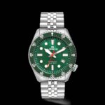 Orologio Lorenz Shark 5 Professional Diver Madreperla Verde - immagine 4