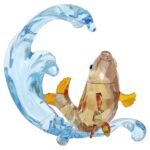 Cristallo Swarovski Carpa Dorata Asian Symbols - immagine 2