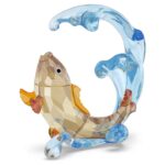 Cristallo Swarovski Carpa Dorata Asian Symbols