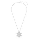 Collana Swarovski Idyllia Fiocco di Neve Pendente e Spilla - immagine 3