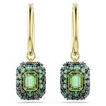 Orecchini Swarovski Sublima Verdi Pendenti - immagine 3