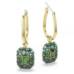 Orecchini Swarovski Sublima Verdi Pendenti - immagine 4
