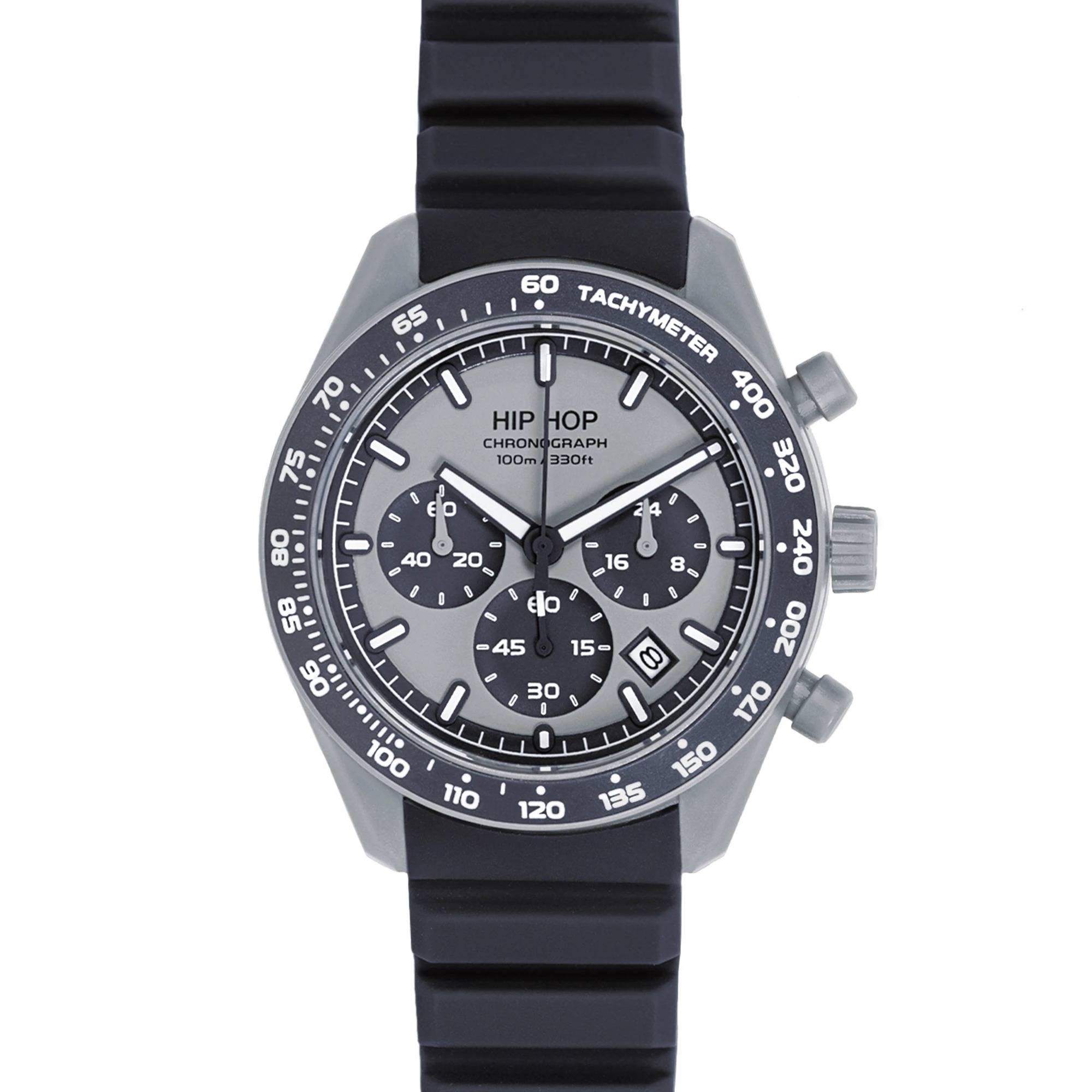 59484 Orologio Hip Hop XT10 Grigio Scuro - immagine 1