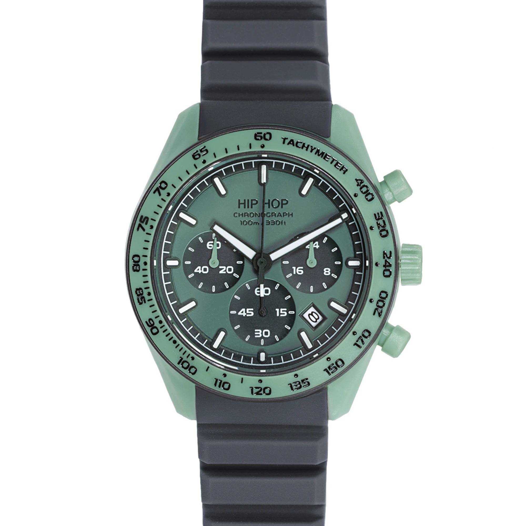 59548 Orologio Hip Hop XT10 Verde Salvia - immagine 1
