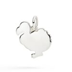 Ciondolo Dodo In Argento Sterling