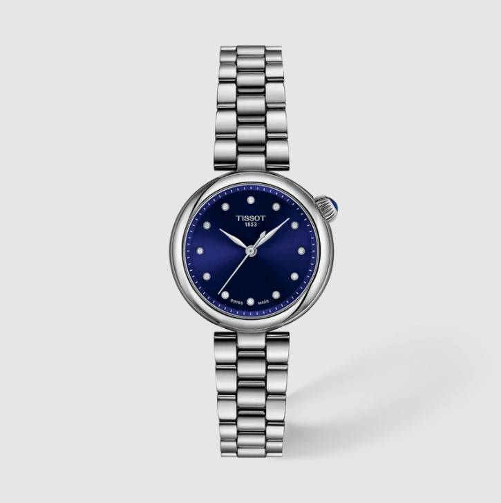 59706 Orologio Tissot Desir Blu Diamanti - immagine 1