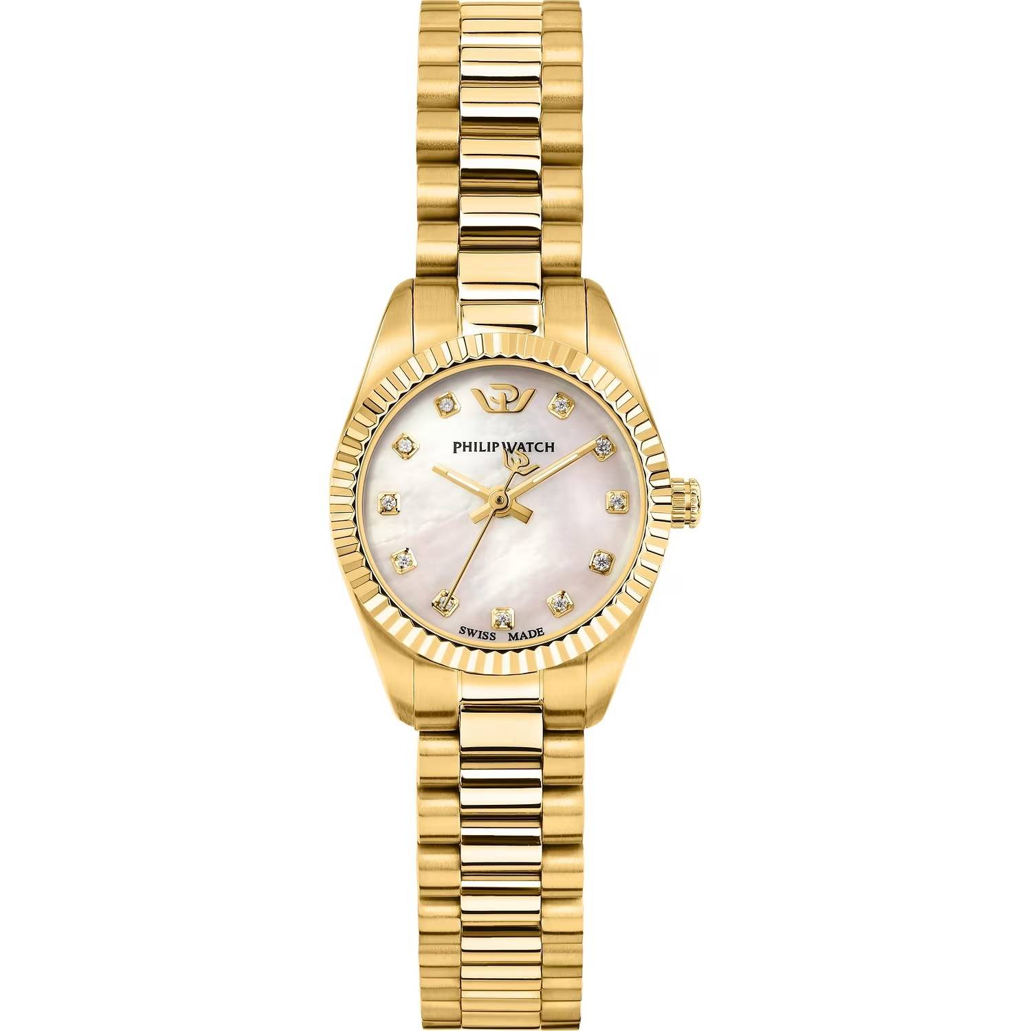59900 Orologio Philip Watch Caribe Mini Dorato Diamanti - immagine 1