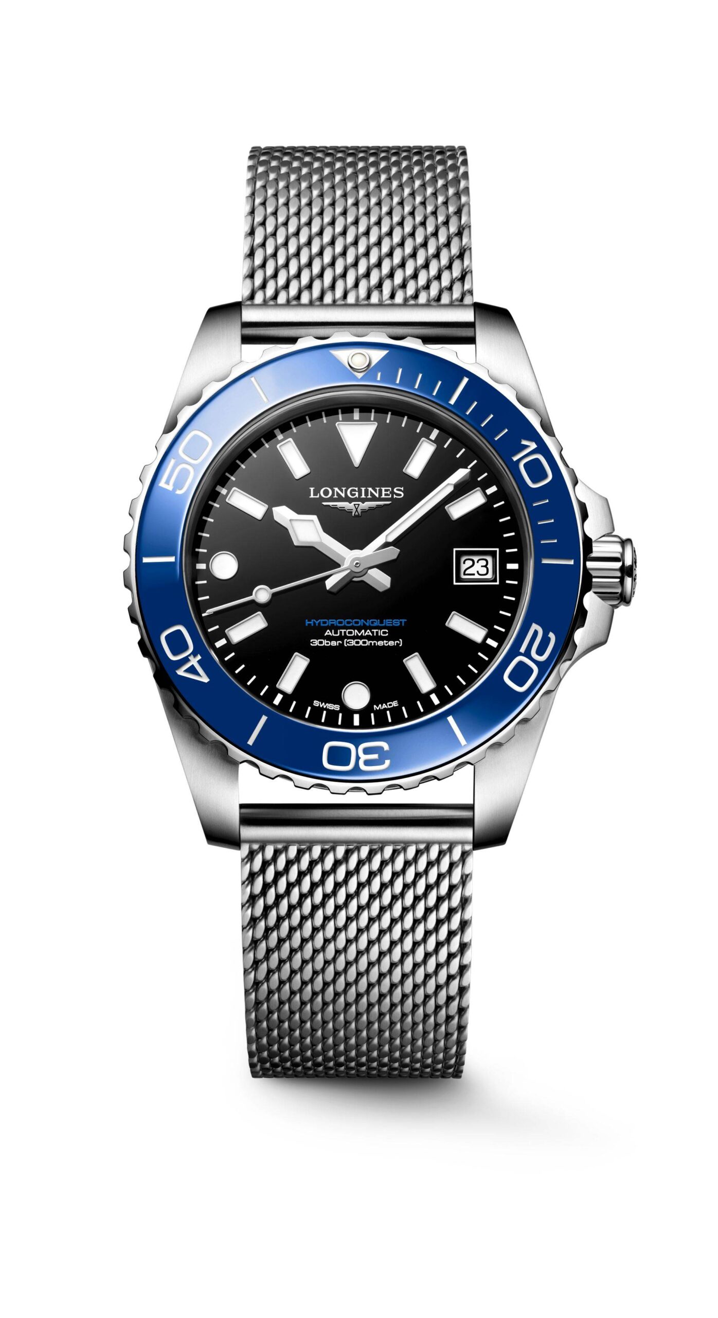 59965 Orologio Longines HydroConquest 42mm Automatico Maglia Mesh - immagine 1