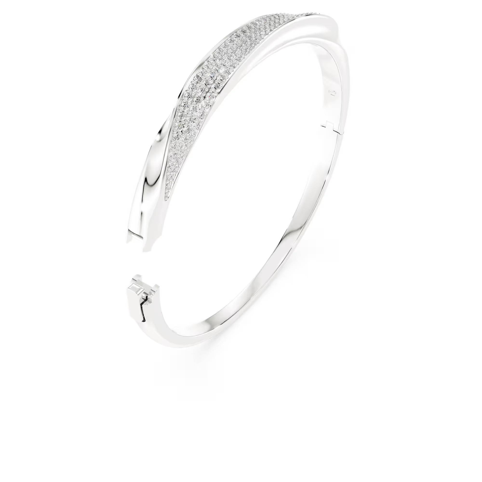 60000 Bracciale Rigido Swarovski Classica In argento - immagine 1
