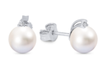Orecchini Demetra Perle 8-8,5 e Diamanti