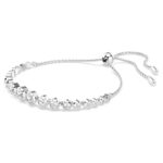Bracciale Swarovski Tennis Imber Rodio regolabile - immagine 2