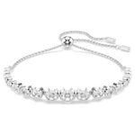 Bracciale Swarovski Tennis Imber Rodio regolabile