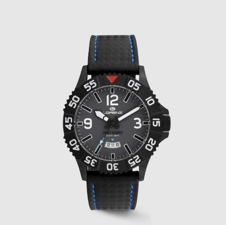 60115 Orologio Lorenz Mission Impossible Nero - immagine 1