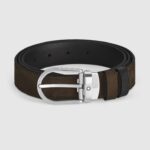Cintura Montblanc Reversibile con fibbia a ferro di cavallo