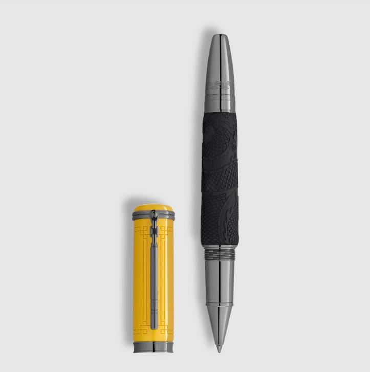 60198 Penna Roller Montblanc Great Characters Homage to Bruce Lee - immagine 1