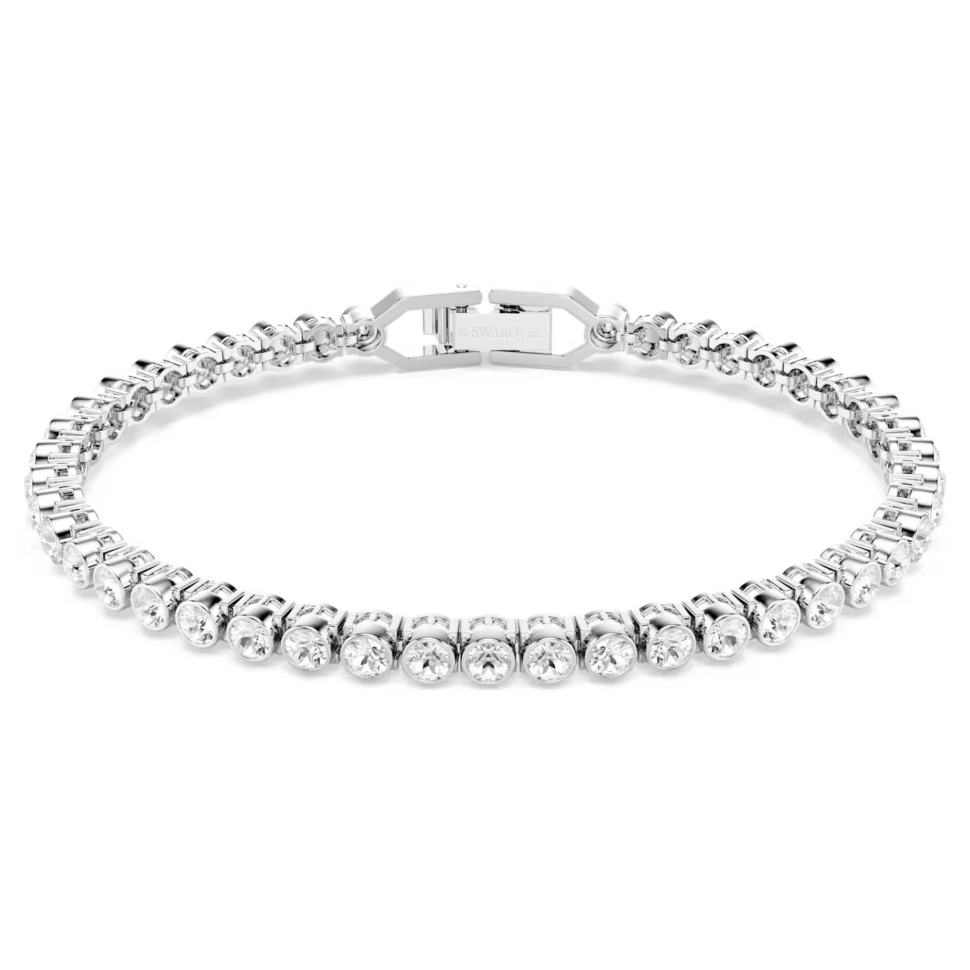 60228 Bracciale Swarovski Tennis Imber Emily - immagine 1