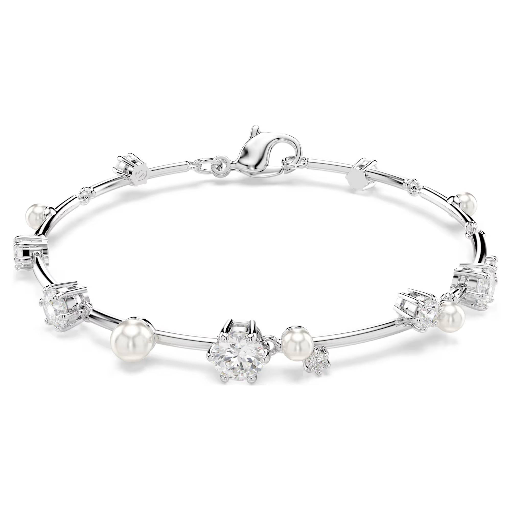 60256 Bracciale Swarovski Tennis Constella Perle - immagine 1