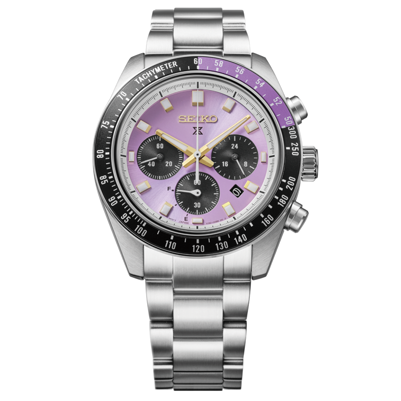 60783 Orologio Seiko Prospex Speedtimer Edo Murasaki Viola Limited Edition - immagine 1